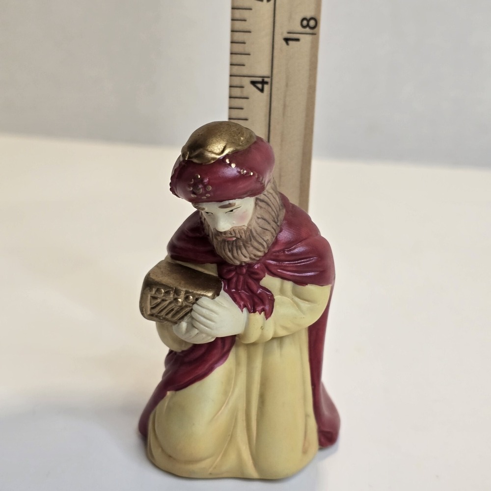 Nativity Set Porcelain Wiseman Figure Replacement Part - Picture 8 of 8